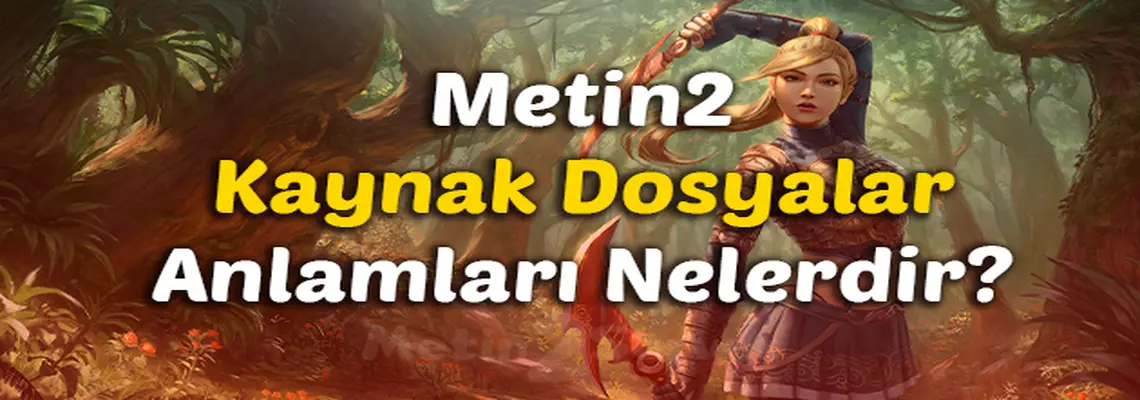 METİN2 KAYNAK DOSYA VE ANLAMLARI